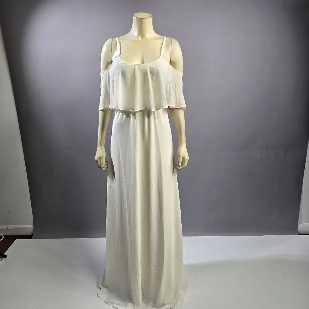 Show Me Your MuMu Cream Maxi Dress R8